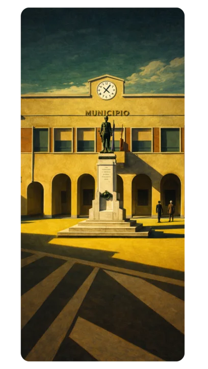Card artistica: Piazza G. Matteotti